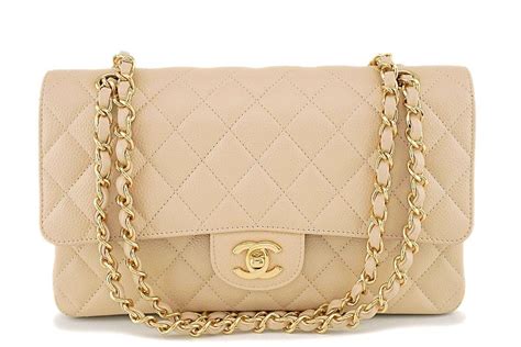 chanel väska beige|chanel handbags.